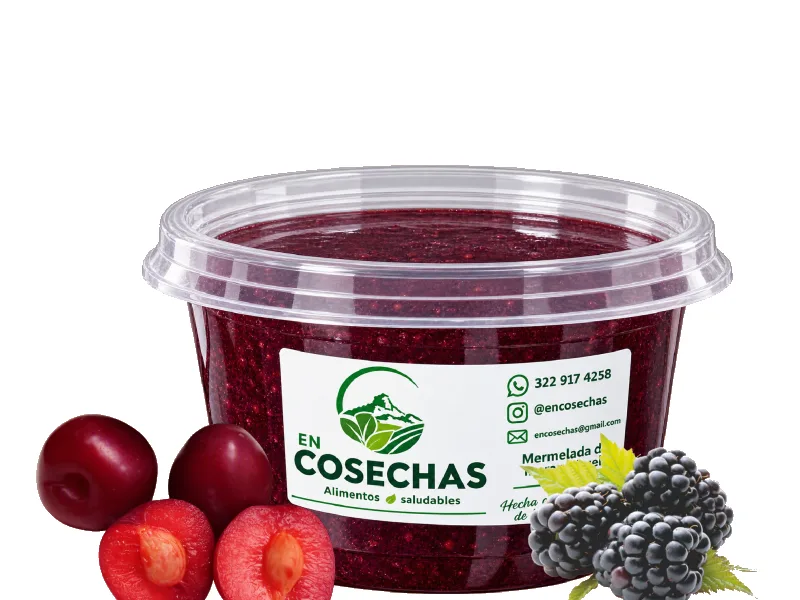 Mermelada de ciruela y mora